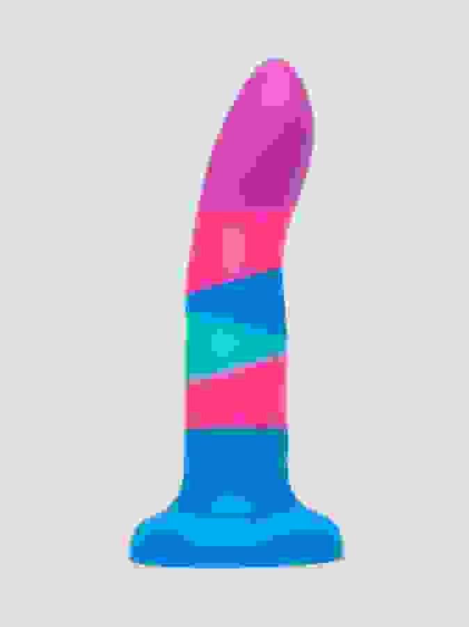 Lovehoney Pleasure Trip Liquid Silicone Non-Realistic Dildo 6 Inch, Pink, hi-res